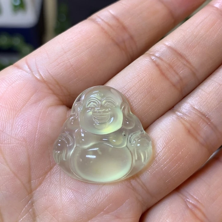 岫玉颈饰未镶嵌吊坠