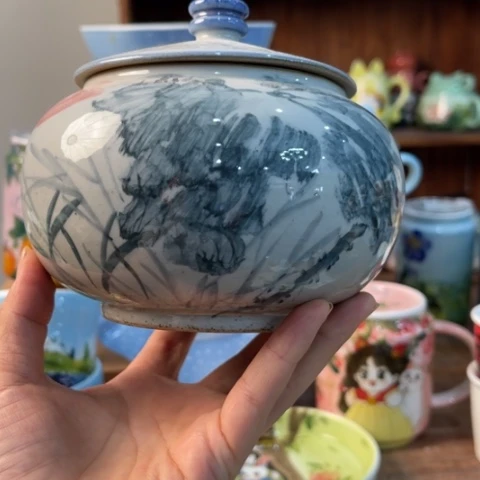 炉景德镇釉下手绘陶瓷