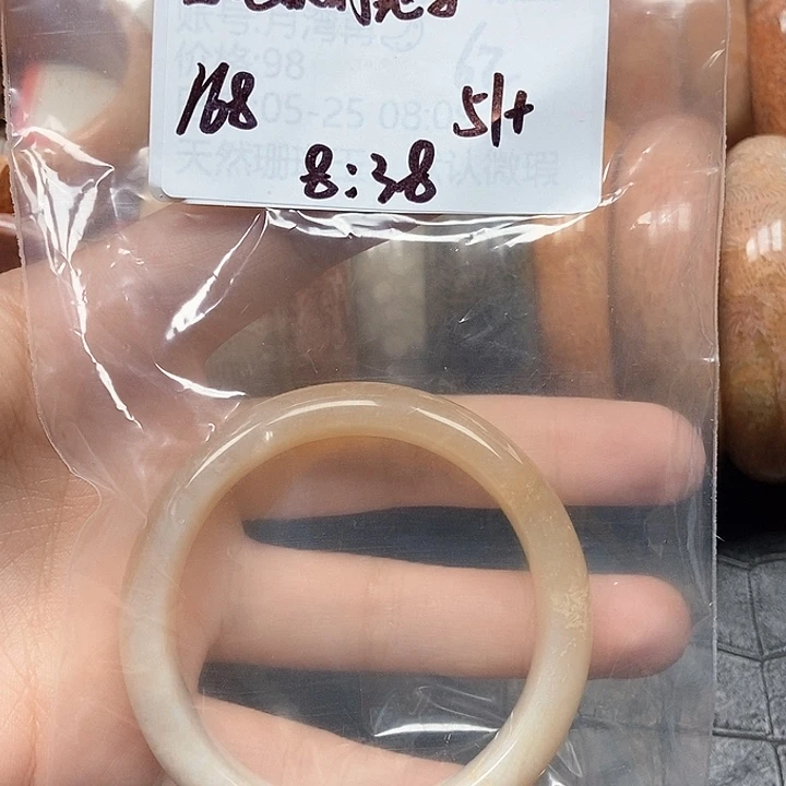 硅化珊瑚（珊瑚玉）手镯未镶嵌乌****子2