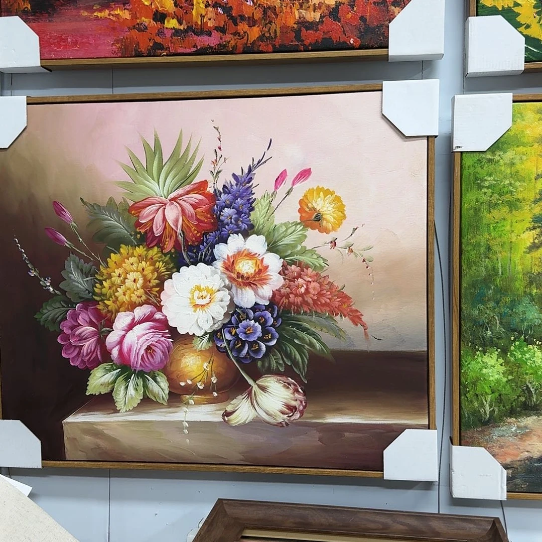 油画5060油画作品展作品展作品集展