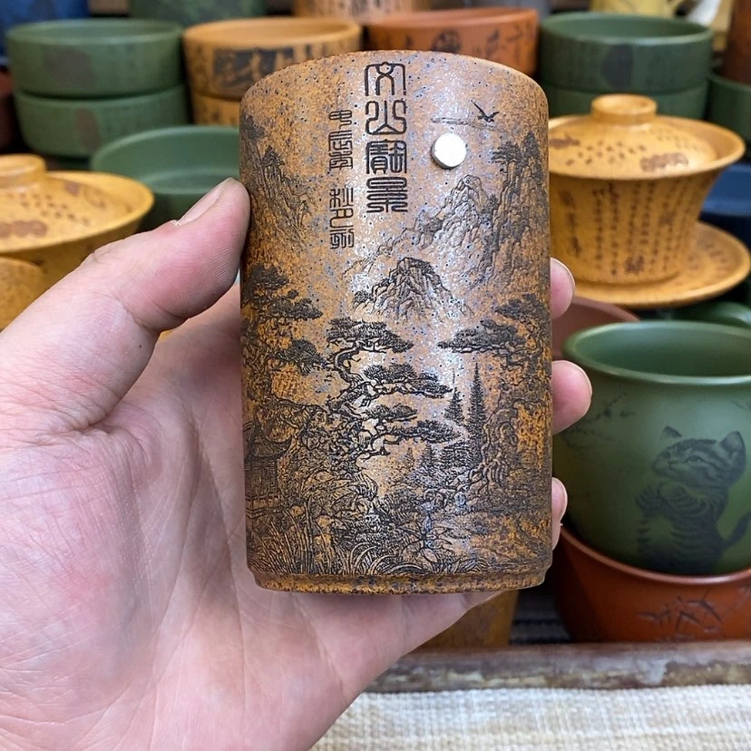 【闪购商品】紫砂公道杯宜兴全手工紫砂杯