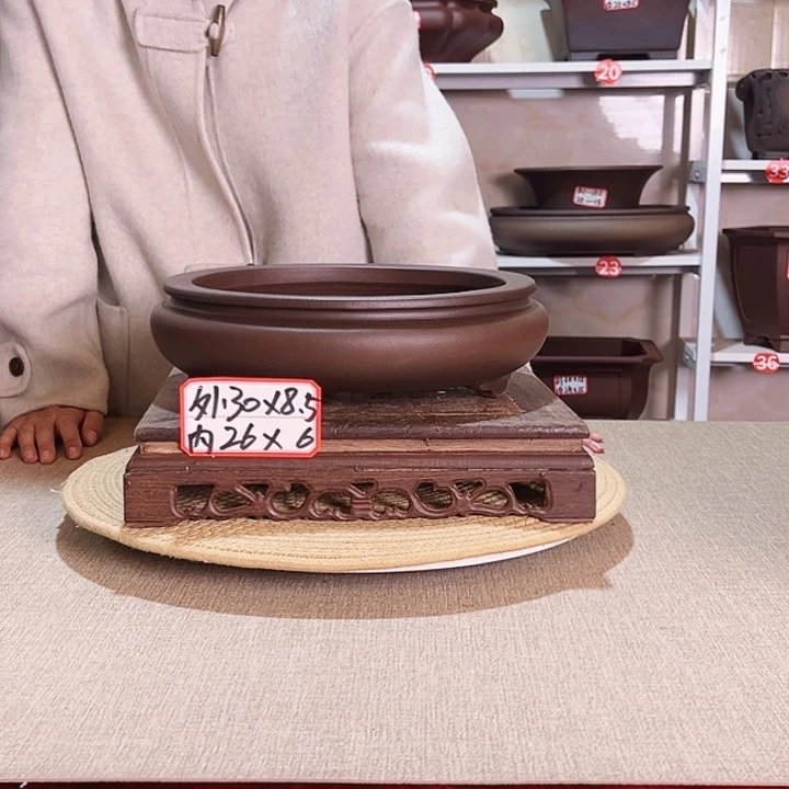 紫砂花盆紫砂花盆