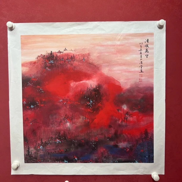 装饰画山水画作品