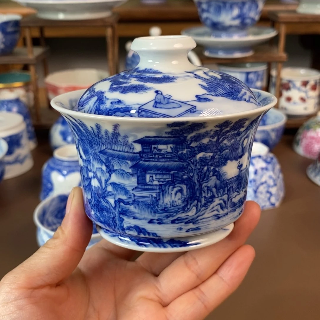 景德镇陶瓷手工手绘