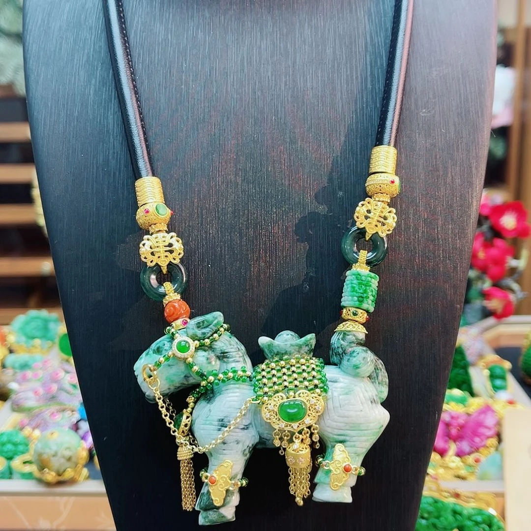 颈饰合金翡翠48小时鉴赏期