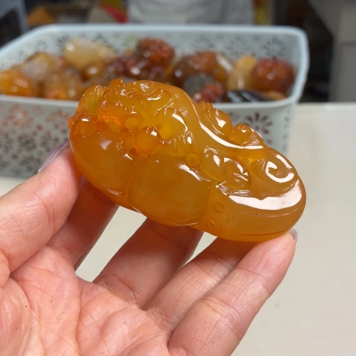 玛瑙/玉髓未镶嵌吊坠(不含链)