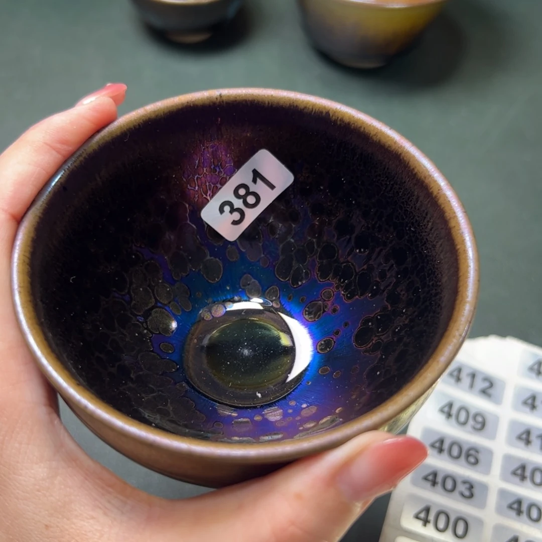 在***茶茶盏全手工原矿原釉建盏