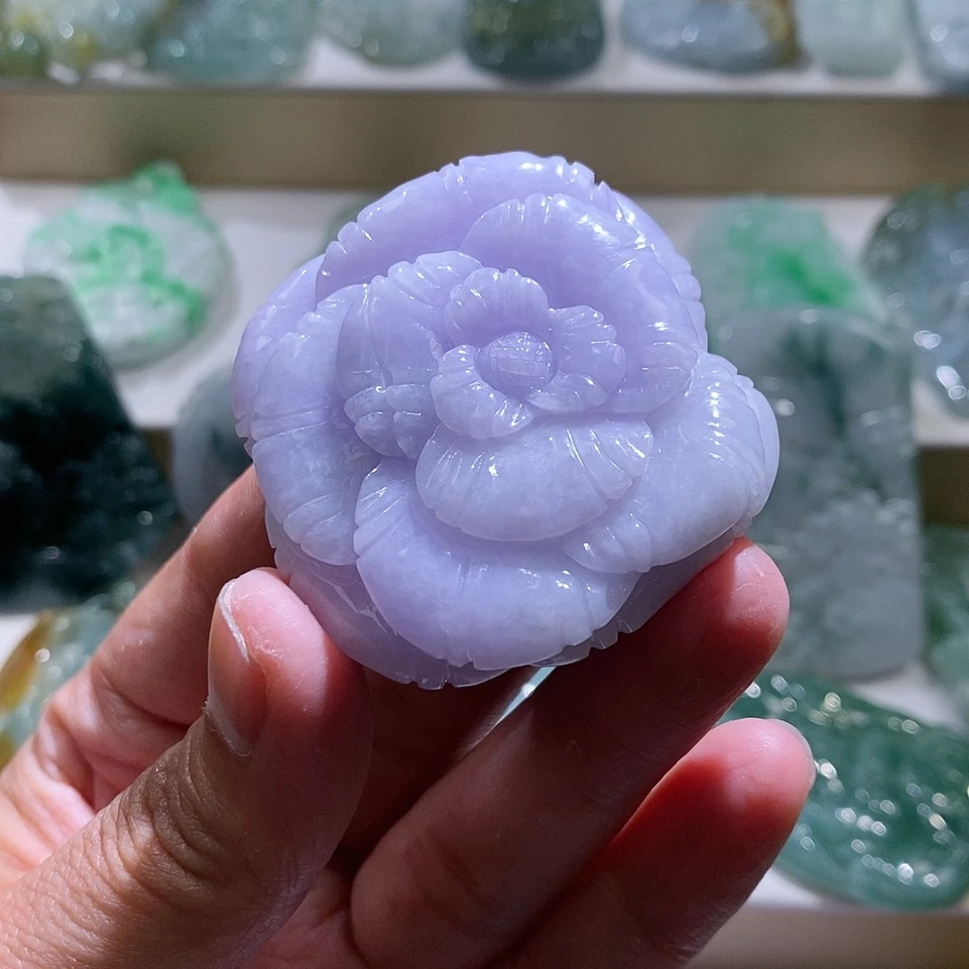 【闪购商品】翡翠颈饰未镶嵌花