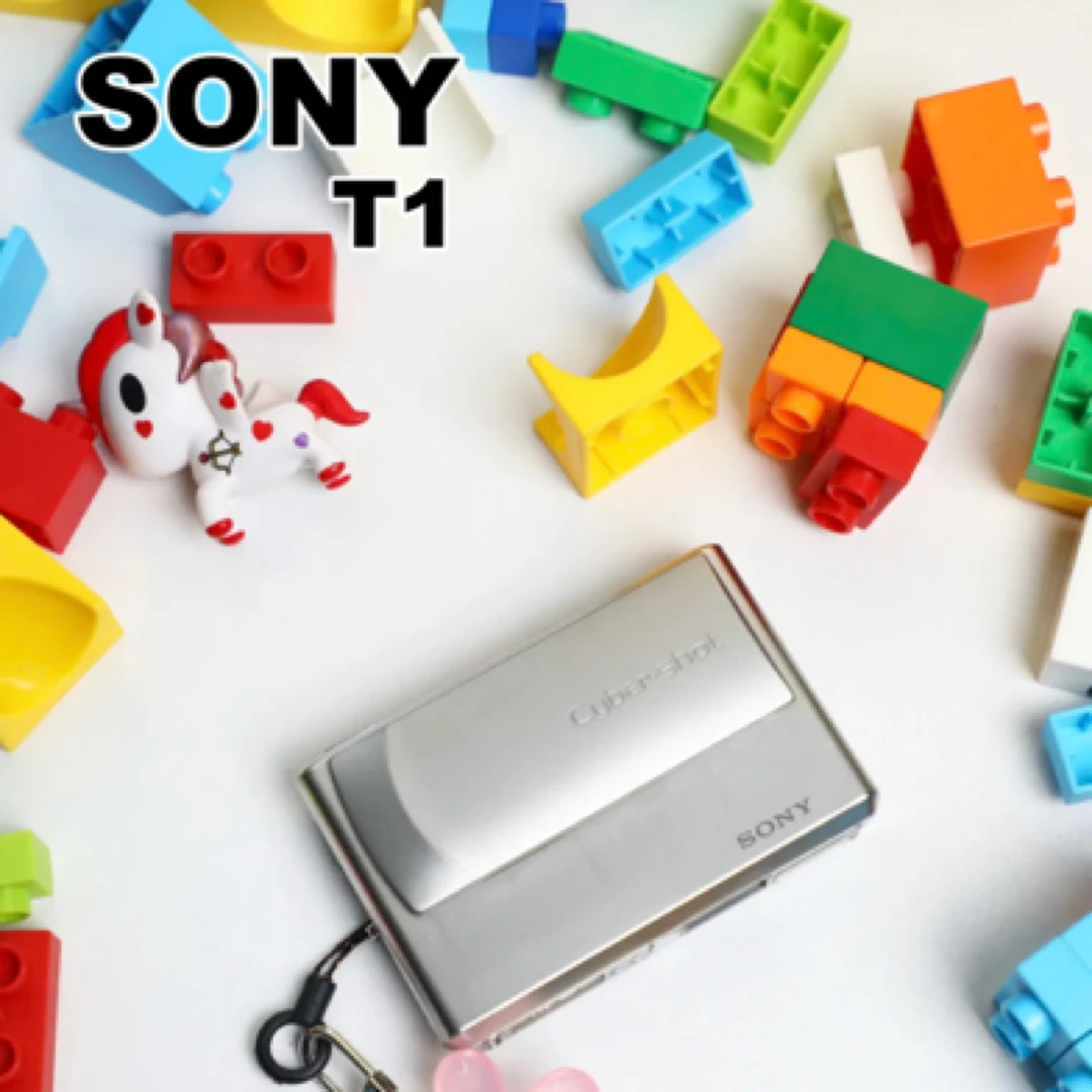 95新 Sony/索尼 T1|T3,稀有复古港风CCD/全金属机身质感棒