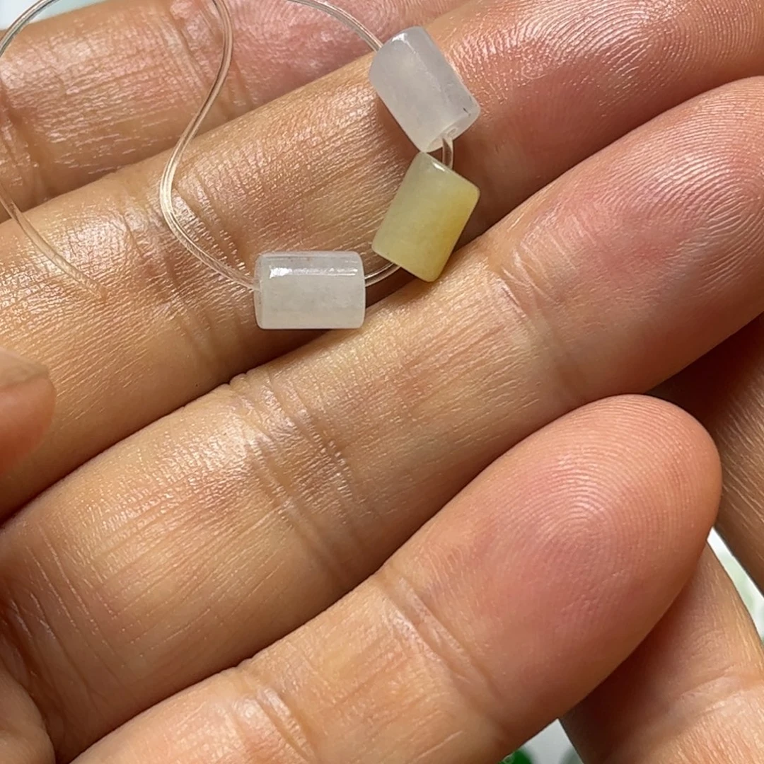 颈饰未镶嵌翡翠桶珠