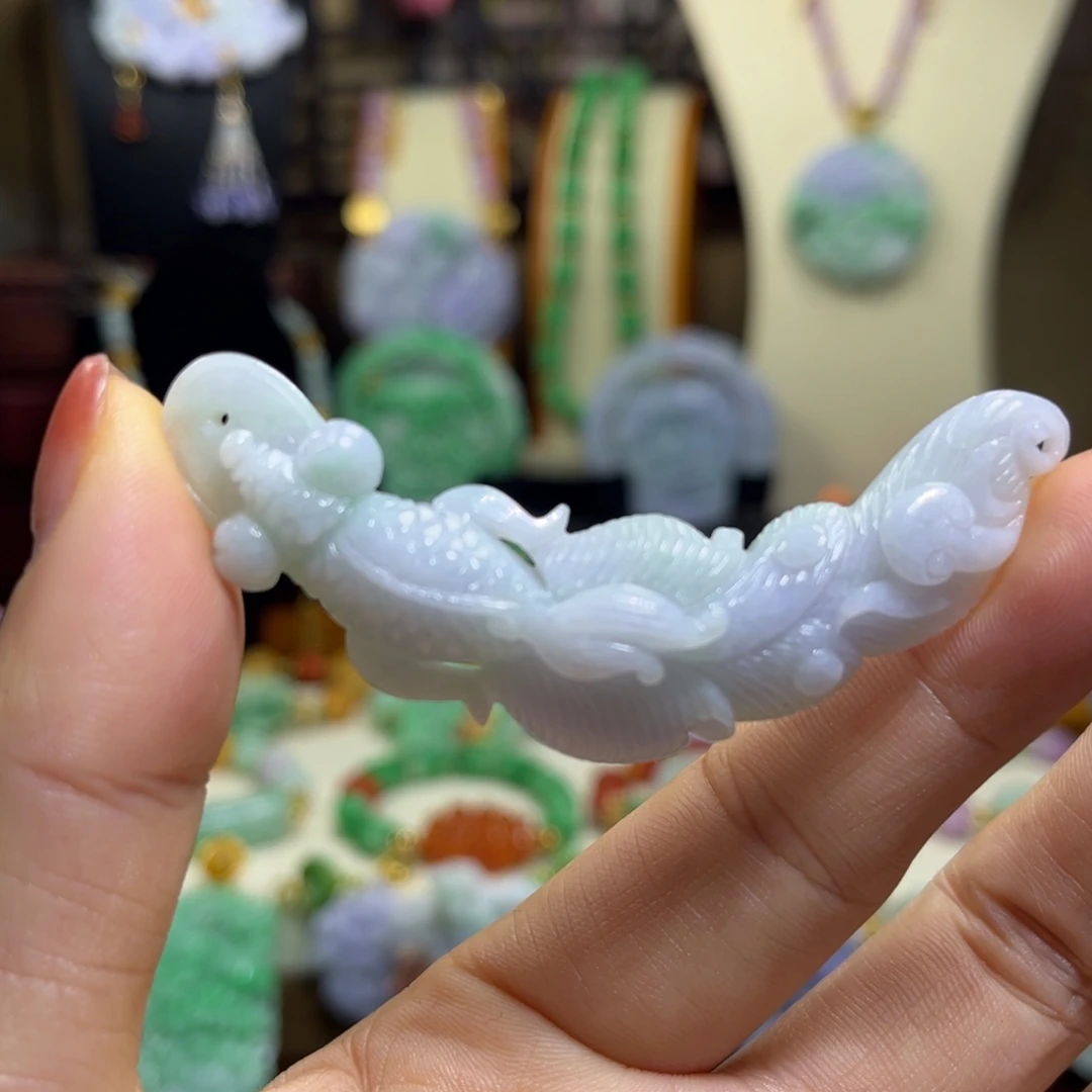 翡翠未镶嵌颈饰天然翡翠