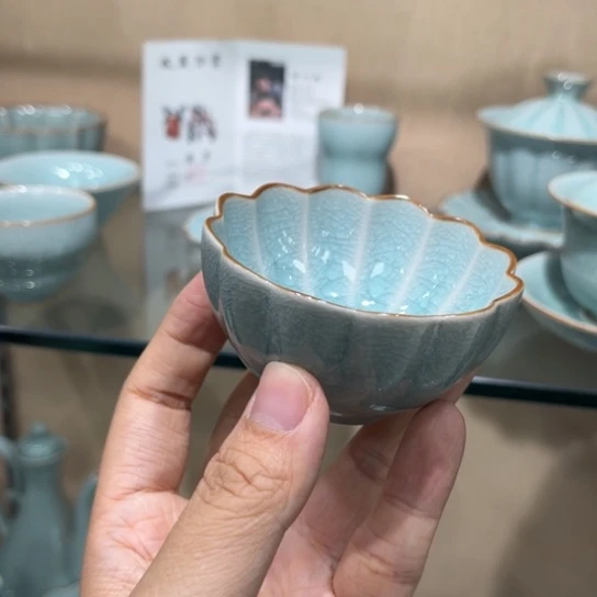大宋甄选汝瓷茶器