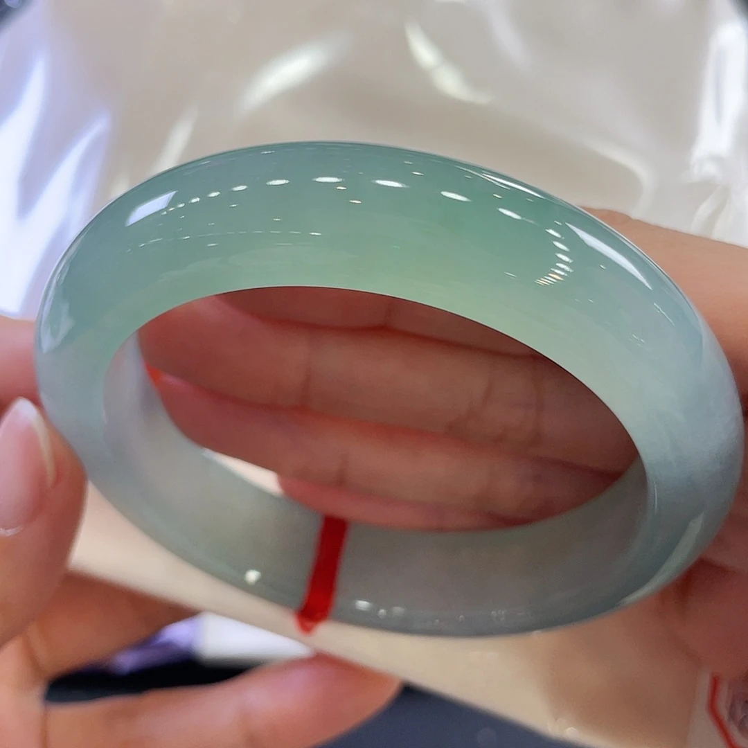 未镶嵌手镯翡翠45号正圈