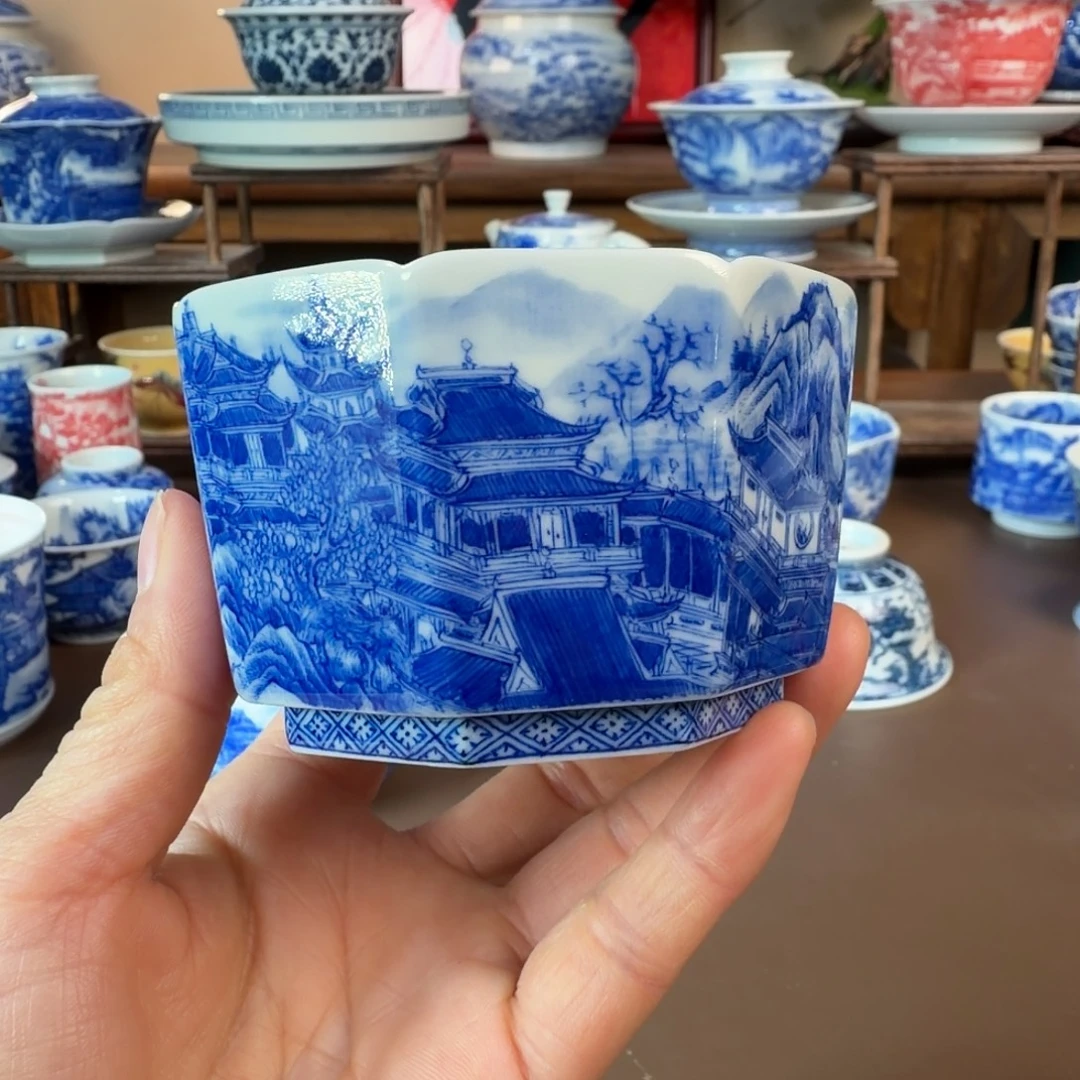 景德镇陶瓷手工手绘