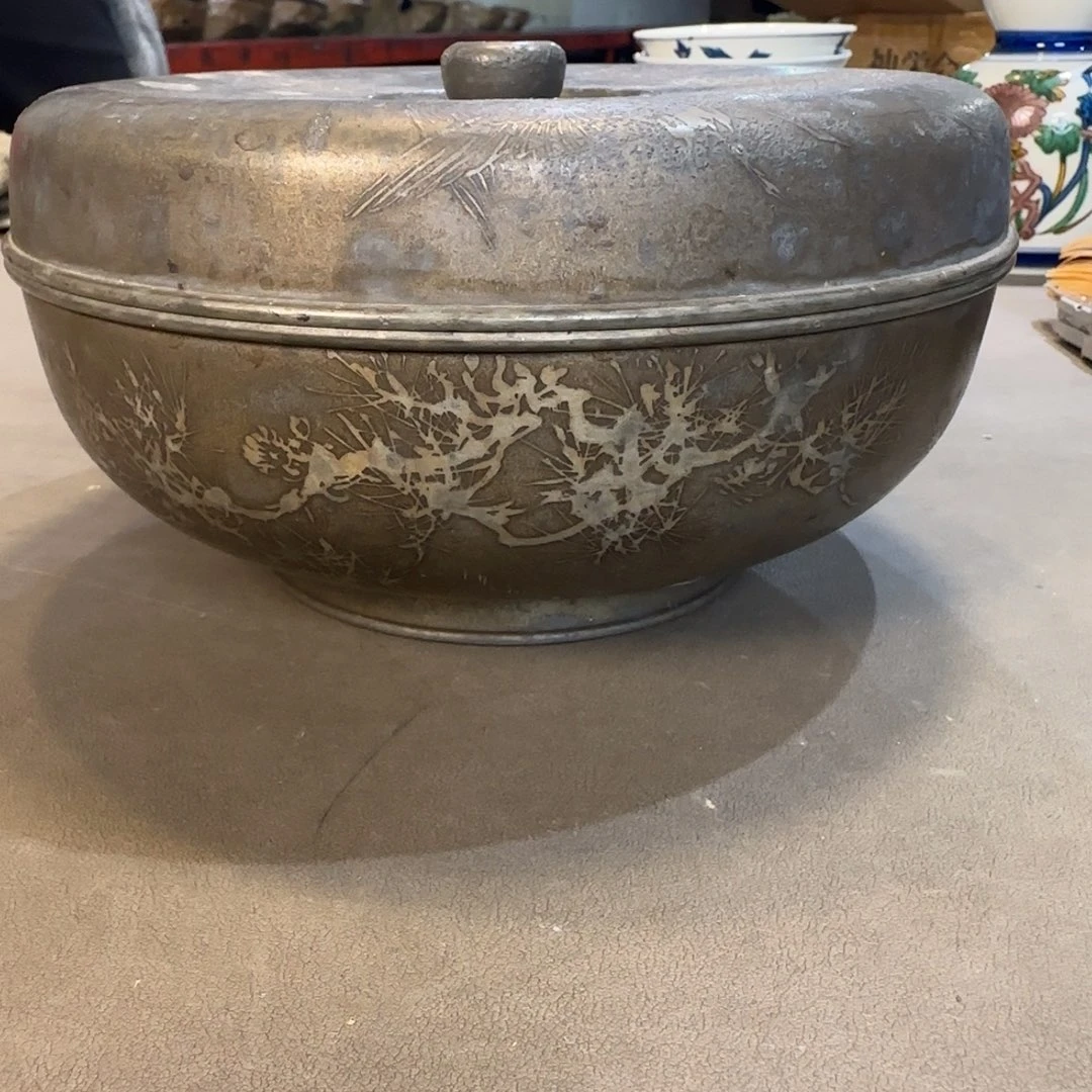 锡中古美术装饰工艺品