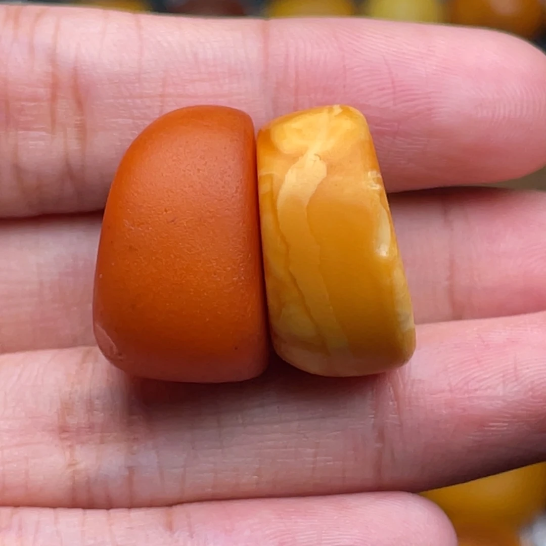 裸石蜜蜡未镶嵌翩**燕