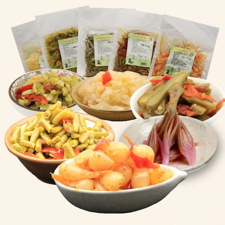 【各种小腌菜】农家味道腌豆角腌刀豆 腌白菜 腌荞头 腌辣椒 腌黄瓜