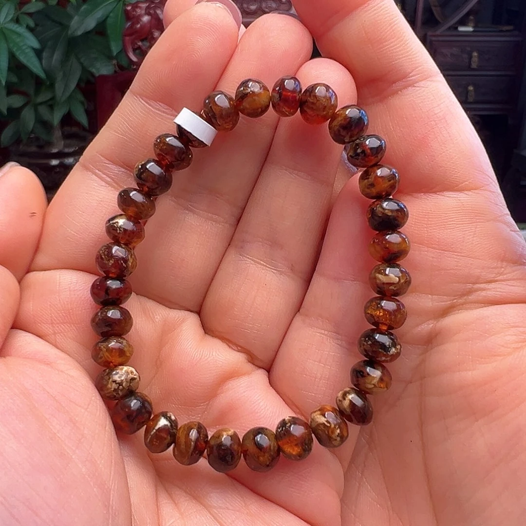 未镶嵌琥珀裸石抚顺琥珀10710七