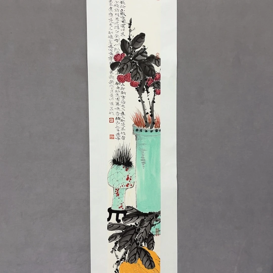 国画亲笔手绘放心去藏