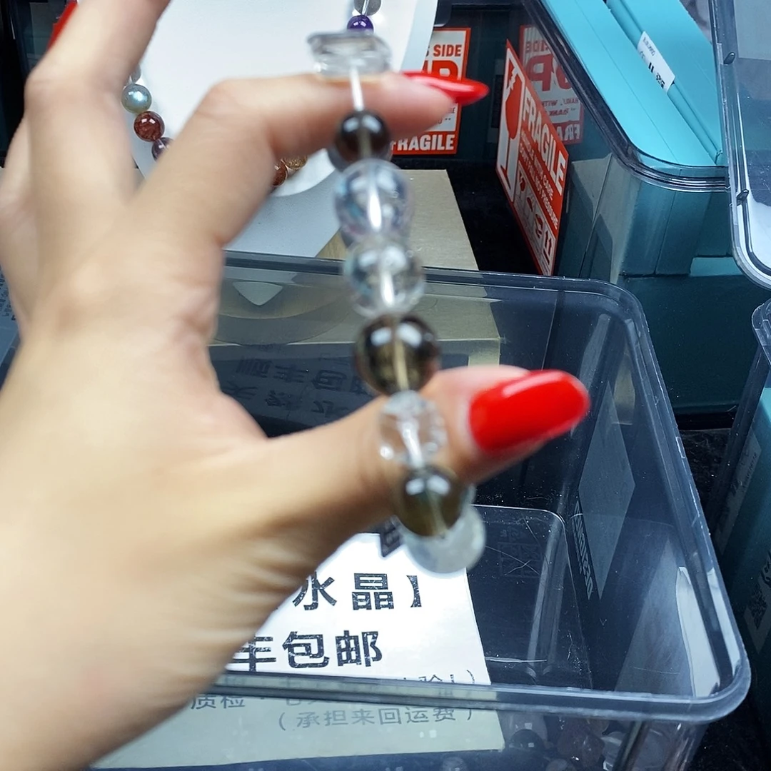 银S925镶嵌水晶手链