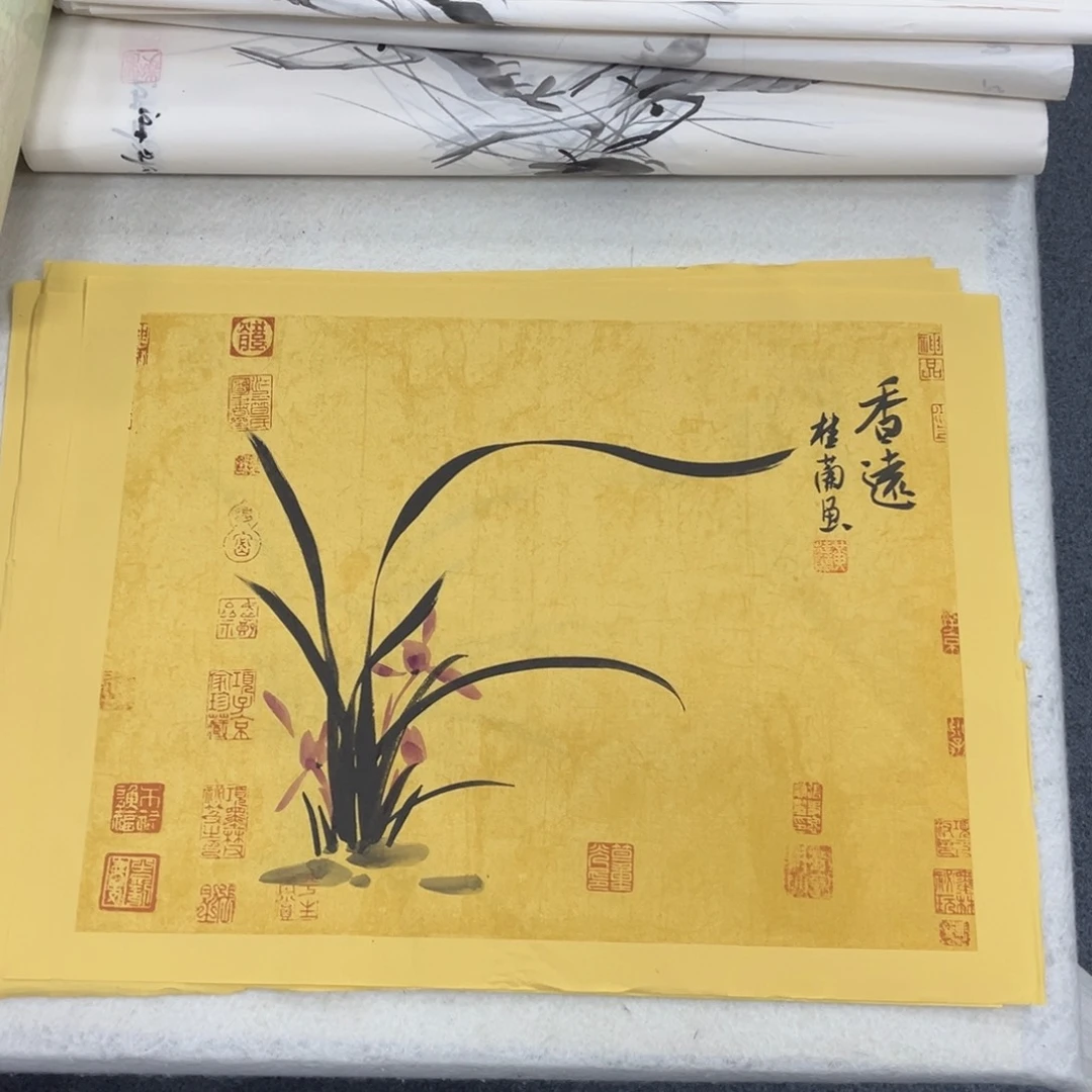 国画手绘画作品欣赏