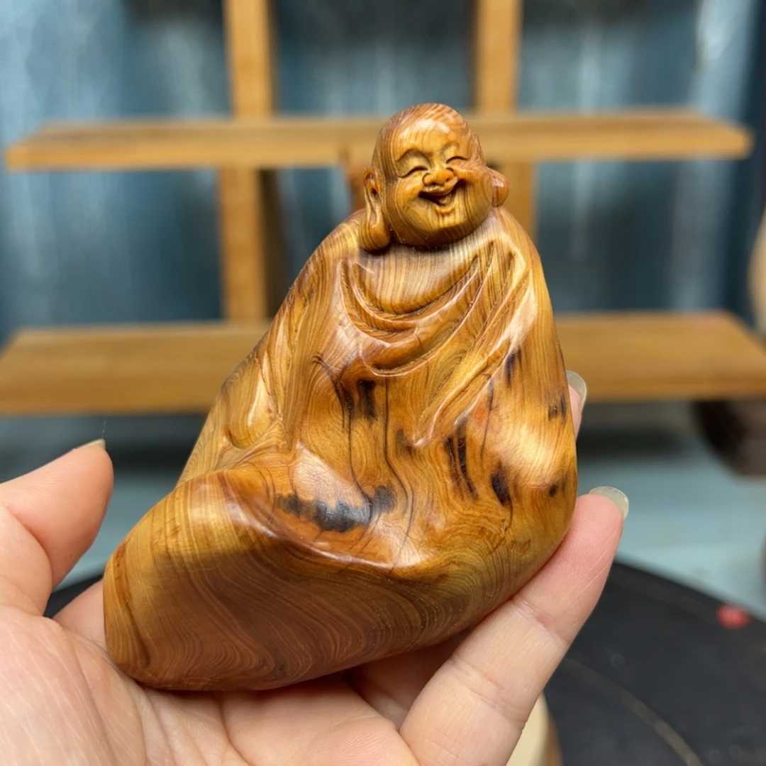 木用****9崖柏木摆件手把件，