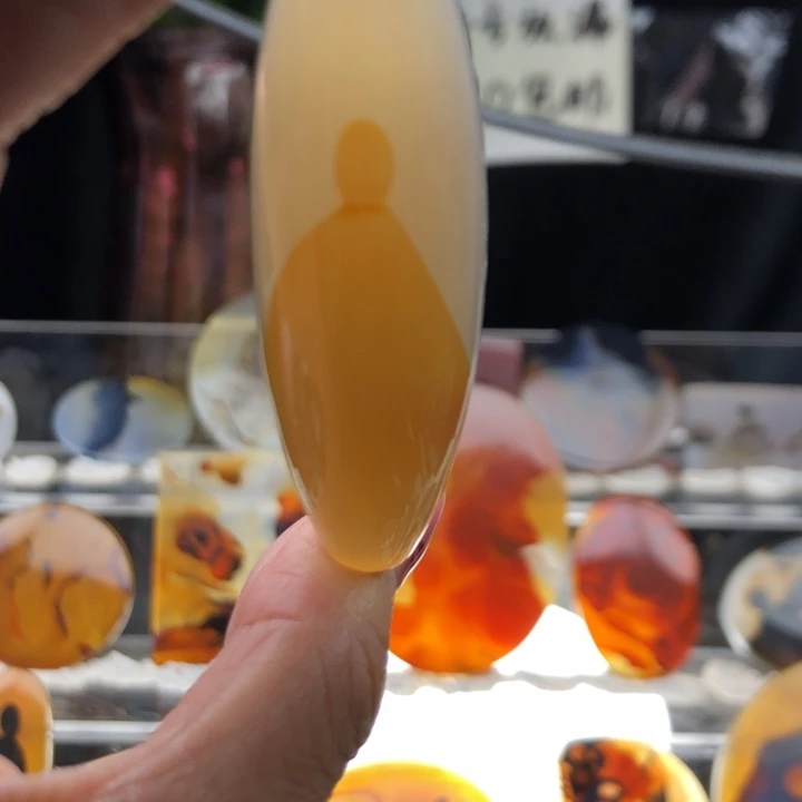 玛瑙/玉髓颈饰未镶嵌23