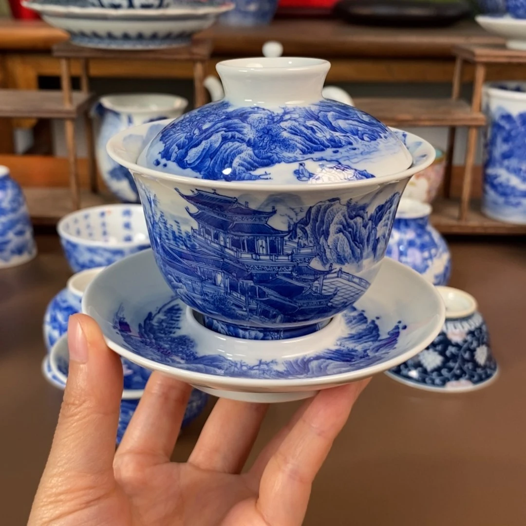 景德镇陶瓷手工手绘