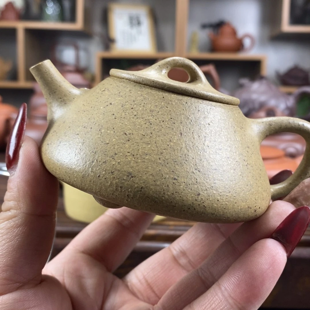 紫砂茶壶山***景原矿紫砂壶