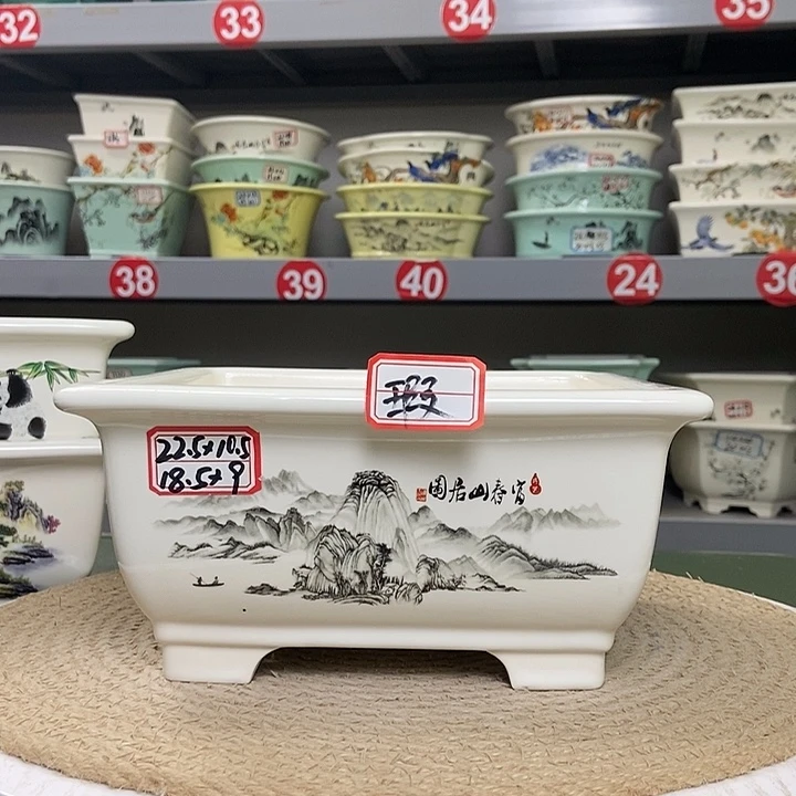 紫砂紫砂花盆5252