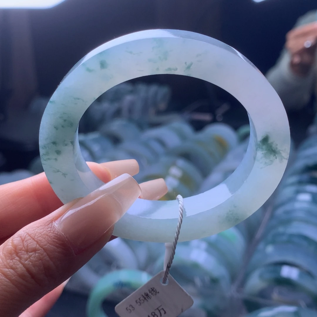 定制翡翠未镶嵌52-55贵妃