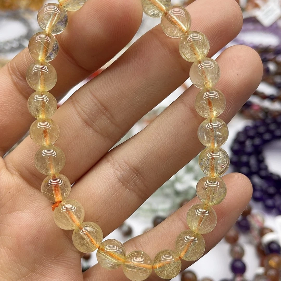 未镶嵌水晶手串多样性发货