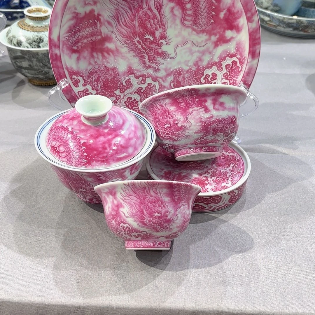 瓷片景德镇瓷器精品展示