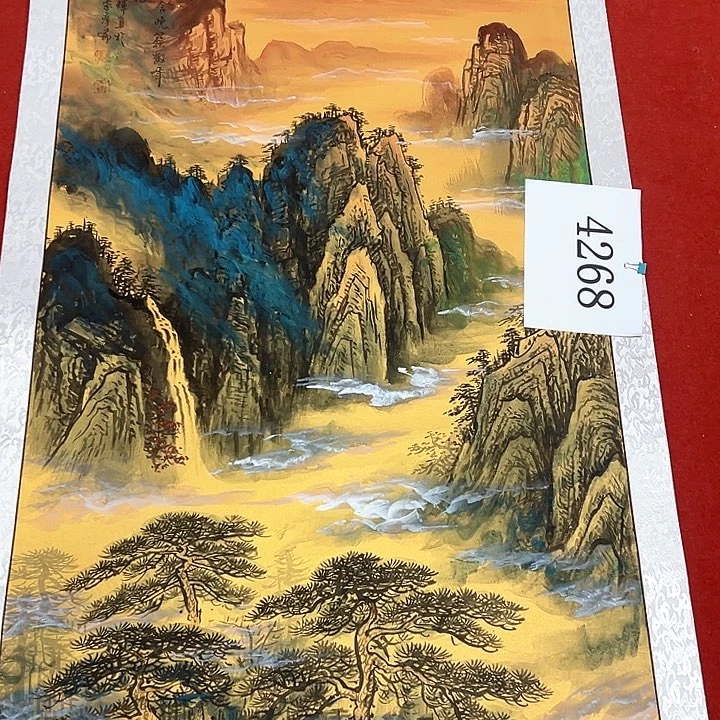 国画新年伊始纯手绘画