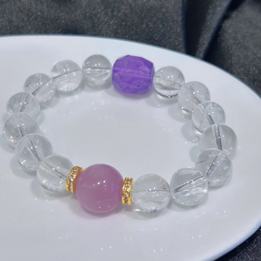 天然水晶diy手链【多样性发一】【SJ026】