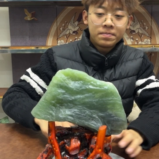 神***话蛇纹石玉未镶嵌原石