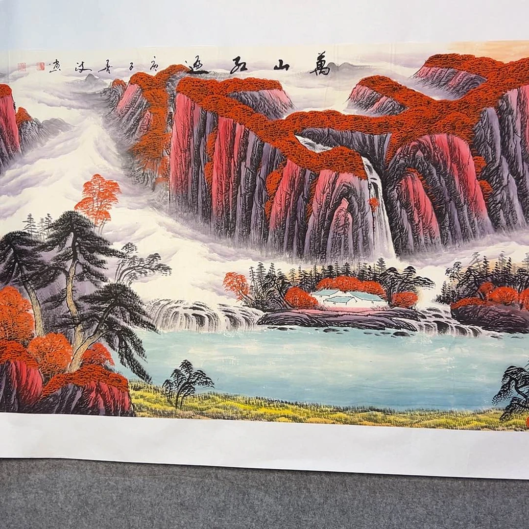 国画876 花鸟在此鸣叫时还要一万