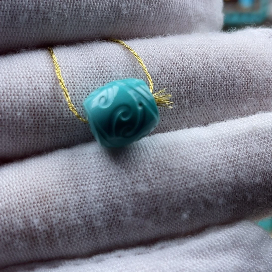 绿松石未镶嵌项链