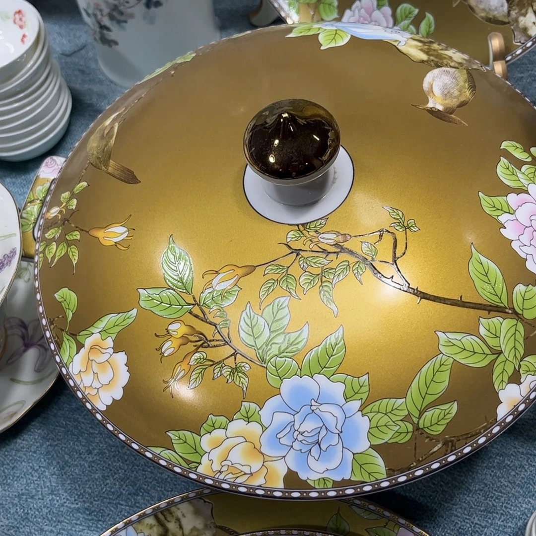 瓷片琴瑟汤锅一个微瑕