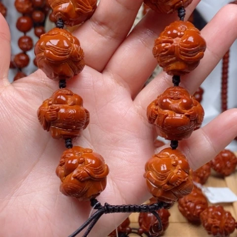 橄榄核手串静**福橄榄核手串