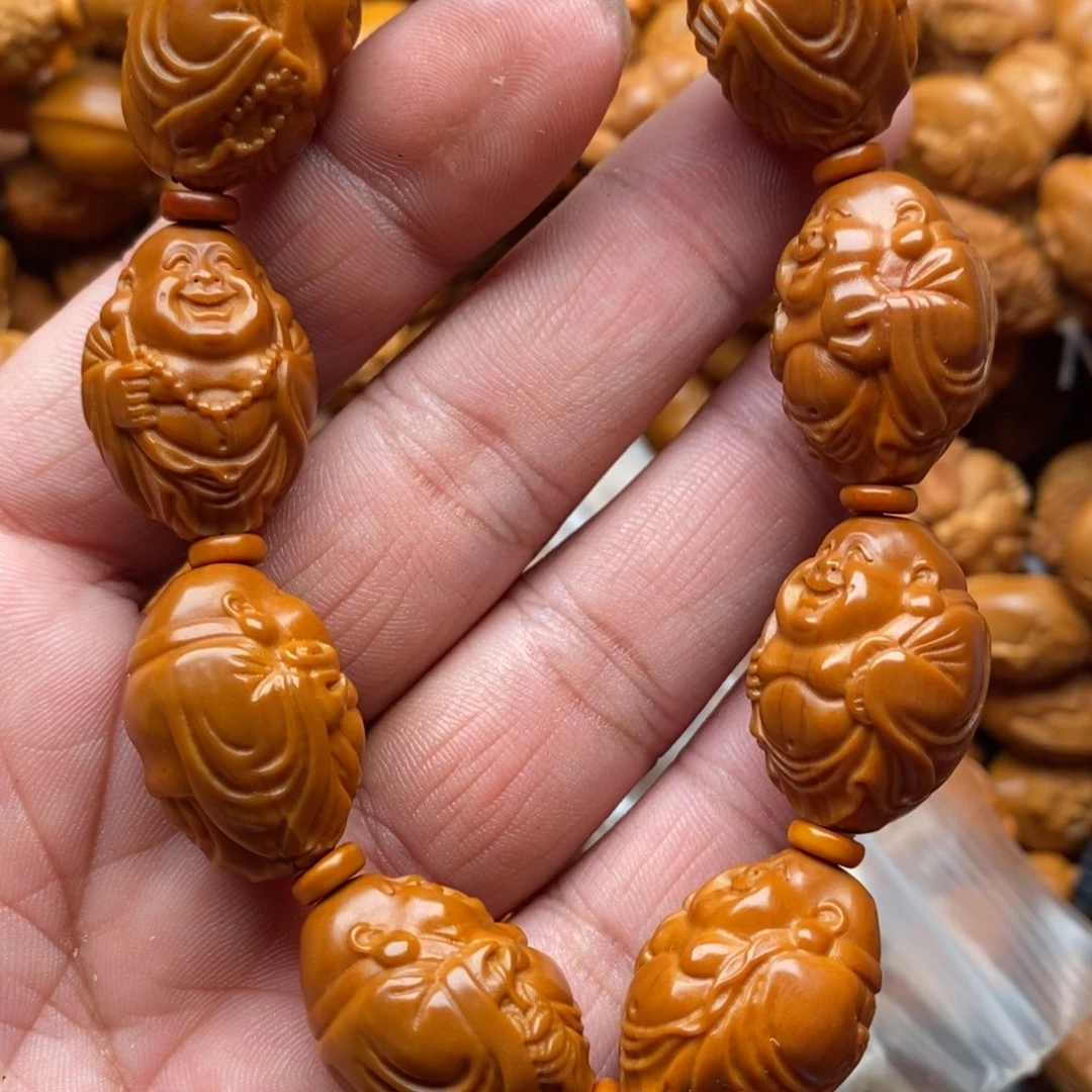 橄榄核手串大弥勒