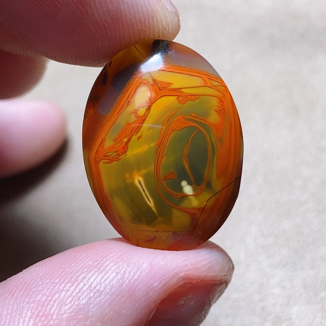 玛瑙/玉髓颈饰未镶嵌车*鹿