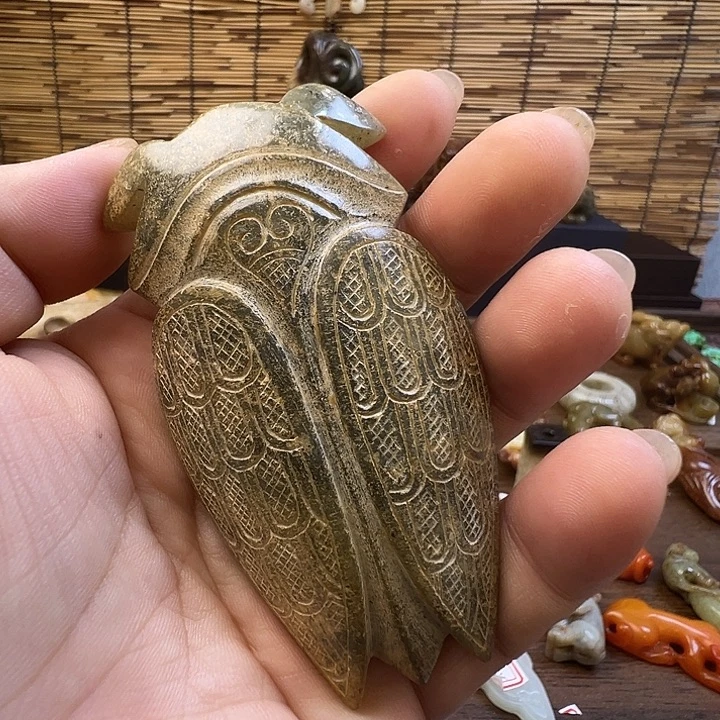 未镶嵌和田玉（糖玉）挂件