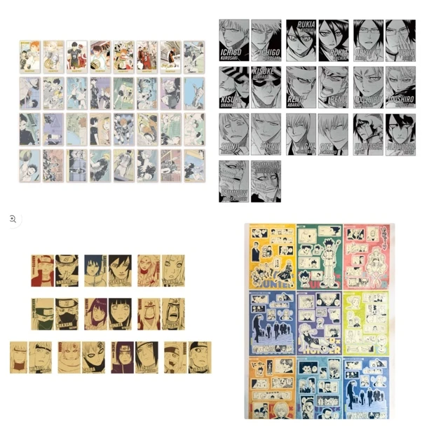 （沸羊羊代拆）JS25春日祭全职/死神/火影/排球少年小卡盲盒代拆