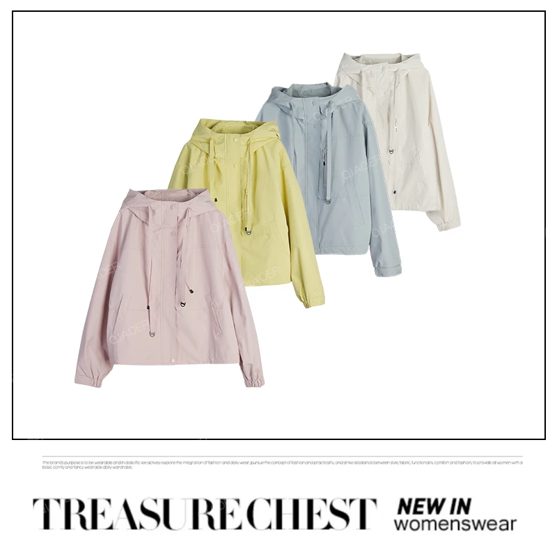 乔儿定制【星辰大海】欧若风新款冲锋衣运动休闲防风短外套登山服