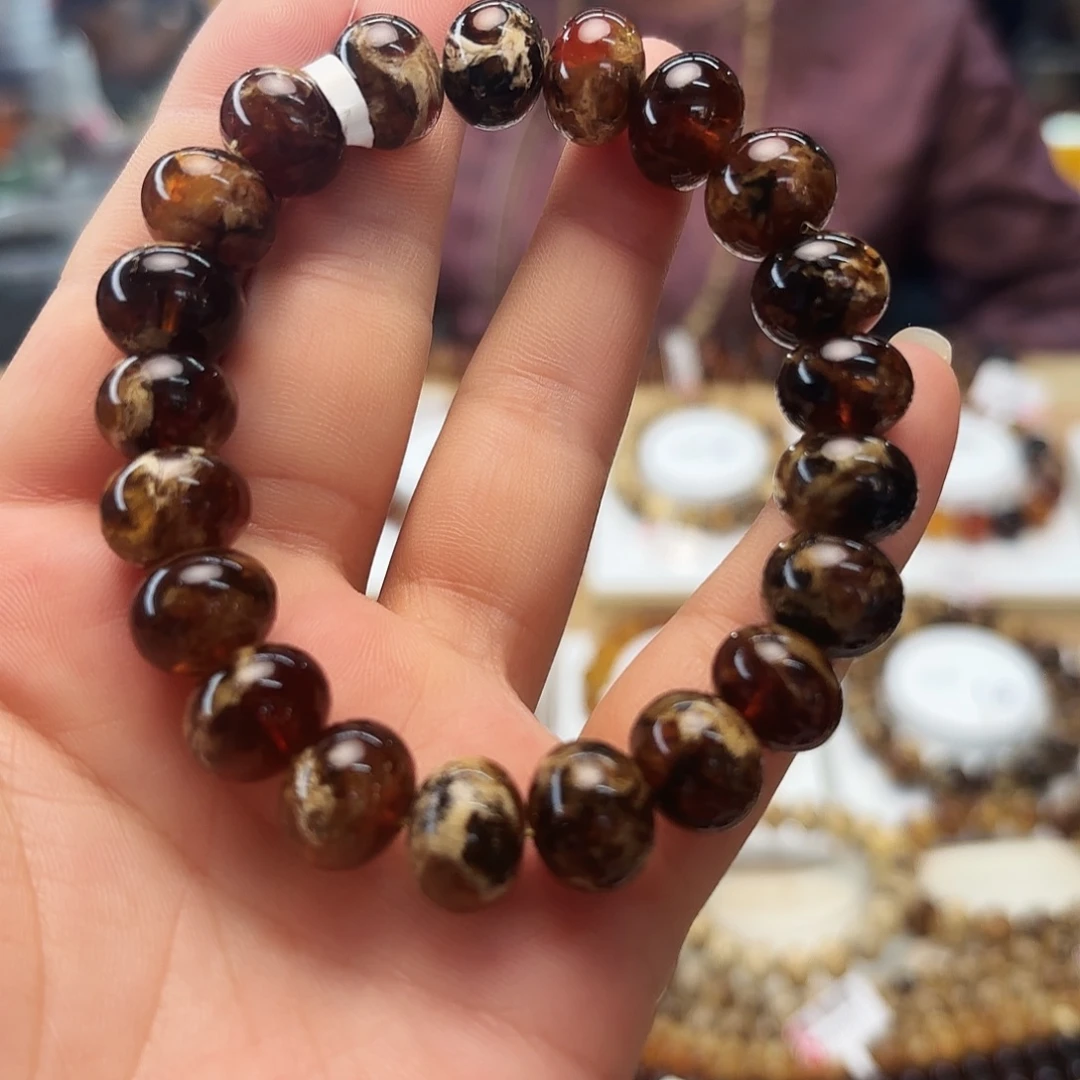 琥珀未镶嵌裸石十二90306