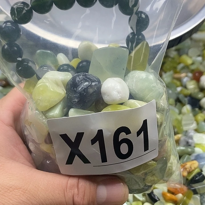 未镶嵌蛇纹石玉鱼缸石