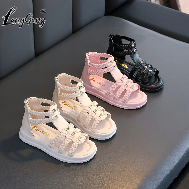 女童凉鞋夏季儿童软底公主鞋女宝宝凉鞋凉鞋女洋气学生版时尚百