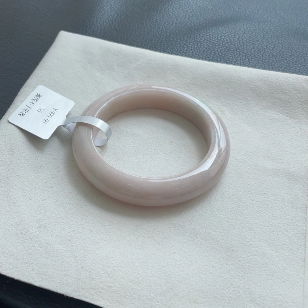 翡翠未镶嵌手镯纹55
