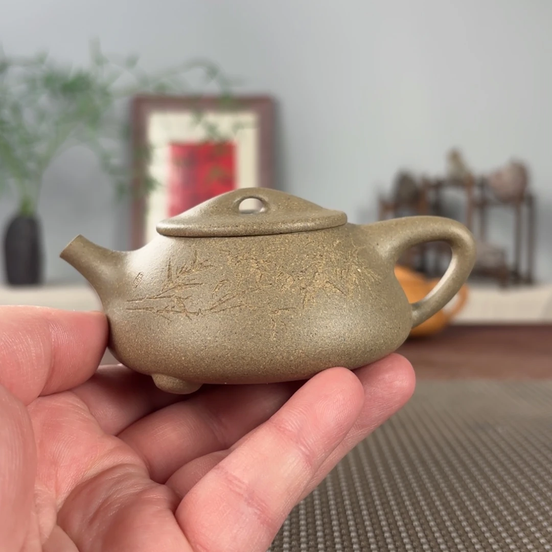 茶壶紫砂黄龙山原矿紫砂壶